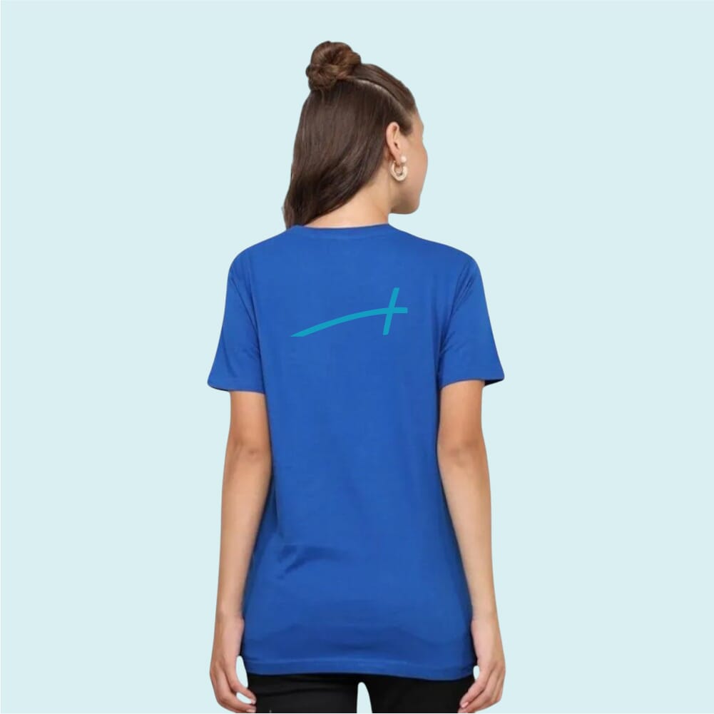 Grey's And Blues Easy T-shirt women's-Royal Blue SH